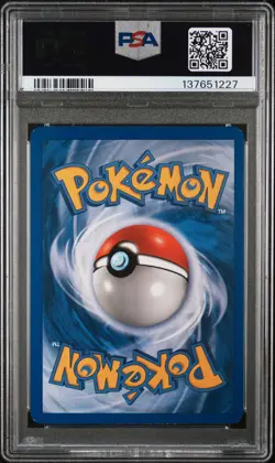 2007 POKEMON DIAMOND & PEARL SECRET WONDERS #17 ROSERADE-REVERSE FOIL PSA 7 - Image 2