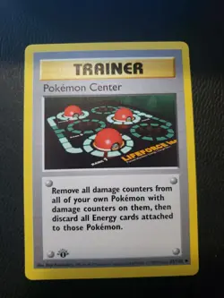 1999 Pokemon Base 1st Edition #85 Pokemon Center Pokemon Game CCG - Image 1