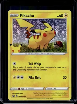 2021 Pokemon 25th Anniversary General Mills Promo Pikachu #SWSH039 - Image 1
