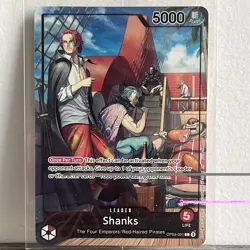 2025 PSA Magazine Promo || Shanks OP09-001 || One Piece - Image 1
