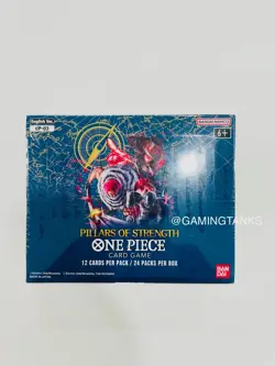 One Piece TCG - OP-03 Pillars of Strength English Booster Box - New & SEALED 810059780514 - Image 1
