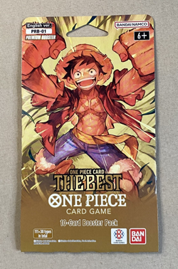 One Piece PRB-01 Premium The Best Sleeved Booster Pack English Sealed - Image 1