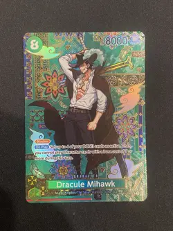 Dracule Mihawk - OP12-30 SP One Piece Azure Sea’s Seven NM - Image 1