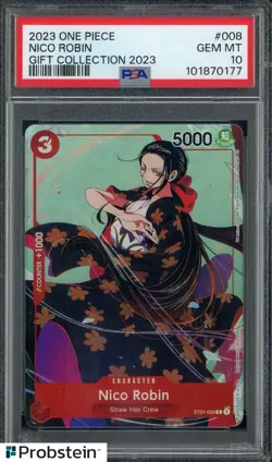 2023 One Piece Gift Collection 2023 #008 Nico Robin PSA 10 GEM MINT - Image 1