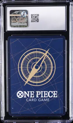 2024 ONE PIECE JPN PROMO SAIKYO JUMP #P-075 MONKEY D LUFFY CGC 10 GEM MINT - Image 2