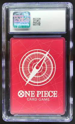 2025 ONE PIECE CCG MONKEY D. LUFFY PROMO 3RD ANNIVERSARY CGC 10 B PT - Image 2