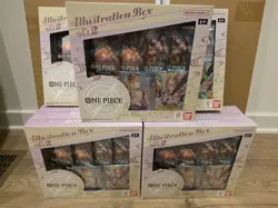 Lot Of 9 - One Piece Illustration Box Vol 2 - Image 1