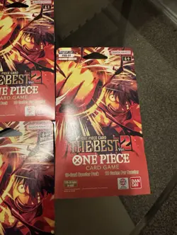 9 LOT - One Piece The Best Vol 2 Premium Booster Pack Sleaved New Sealed PRB-02 - Image 4
