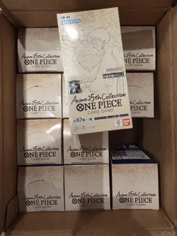 Lot Of 15 - One Piece Extra Booster: Anime 25th Collection Box EB-02 (Japanese) - Image 1