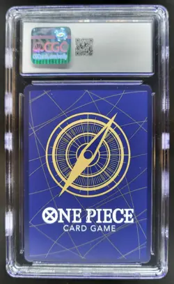 2024 ONE PIECE CCG NAMI SUPER RARE ALT ART OP02-036 CGC 9 A PT - Image 2