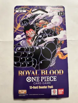 One Piece TCG Royal Blood Sleeved Blister Booster Pack (OP-10) - ENGLISH - Image 1