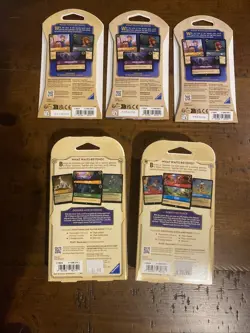 Disney Lorcana Lot of 31 Booster Packs/Starter Decks Floodborn, Inklands & more - Image 4
