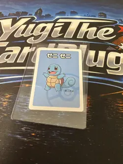 Squirtle Old Maid Japanese Pokemon Red Back Playing Card - Image 1