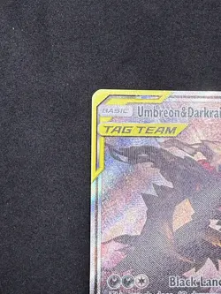 Pokemon TCG Umbreon & Darkrai GX SM241 Tag Team Promo Card Sun & Moon - Image 3