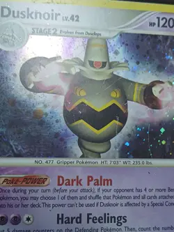 HP Dusknoir 2/130 Diamond & Pearl Cosmo Holo Pokemon TCG Card 2007 - Image 5