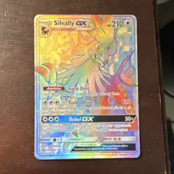 Pokemon Silvally GX Full Art Secret Rare Holo Sm-Crimson Invasion 119/111 Card - Image 1