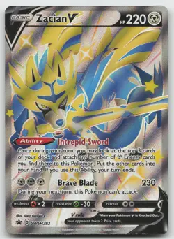 Zacian V (Shiny) - Promo Holo SWSH: Sword & Shield Promo Cards SWSH292 NM - Image 1