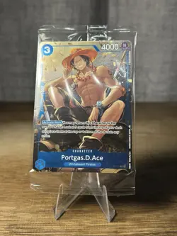 Portgas.D.Ace P-074 Tin Pack Set Vol. 2 Promo One Piece Card Game SEALED - Image 1