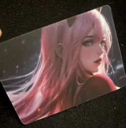 Zero Two Darling In The Franxx Card Size Holographic Anime Waifu - Image 3