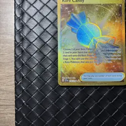 Rare Candy 256/198 [MP] Gold Hyper Rare Scarlet & Violet Base Set Pokemon Card - Image 5