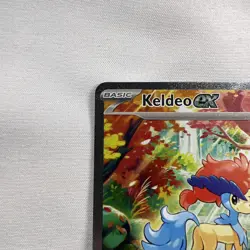 Pokemon TCG Keldeo EX White Flare Card 167/086 NM Condition - Image 3