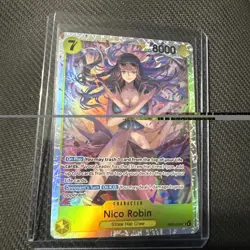Nico Robin EB03-055 SR Super Rare Extra Booster Heroines Edition One Piece Card - Image 1