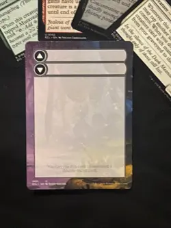 MTG Magic Lorwyn Eclipsed blank for double face card Water Marks Background - Image 2