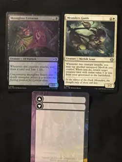 MTG Magic Lorwyn Eclipsed blank for double face card Water Marks Background - Image 4