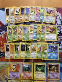 Vintage Pokemon Card Lot WOTC 27 First Edition Etc Pikachu Squirtle Houndour - Image 3