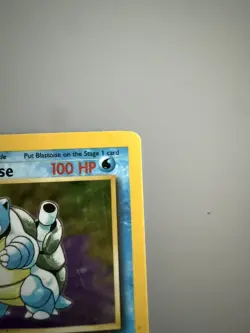 Pokemon Blastoise Base Set 1999 Non-Holo Rare Vintage Original Card - Image 4