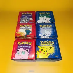 PokeMon Limited Edition 23k Gold-plated Trading Cards (6) - Image 1