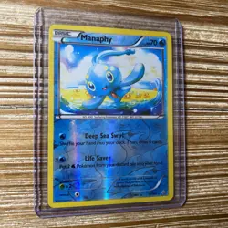 Manaphy 56/160 Reverse Holo Rare 2015 Pokemon TCG Card Near Mint - Image 1