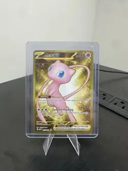 Pokemon Card Mew EX 205/165 Gold Hyper Rare Scarlet & Violet 151 Near Mint - Image 1