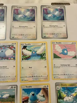 Lot Of 15 Swablu and Altraia Pokemon Cards - Image 4