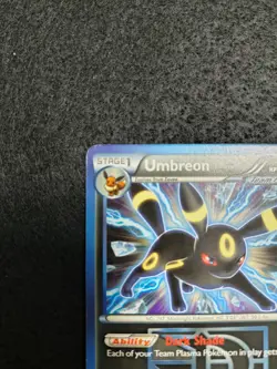 Umbreon 64/116 Plasma Freeze Deck Exclusive Non-Holo Rare Card LP+ - Image 2