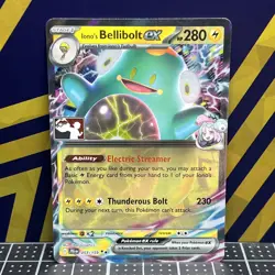2025 Pokemon TCG || Prize Pack Series Card || Iono’s Bellibolt ex #053 - Image 1