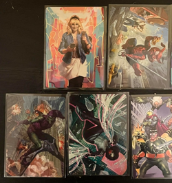 Magic The Gathering: Spider-Man - 9 Card Art Series Lot - Image 3