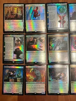 Magic The Gathering: Spider-Man - 17 Card "Rare" Foil Lot (No Duplicates) - Image 2