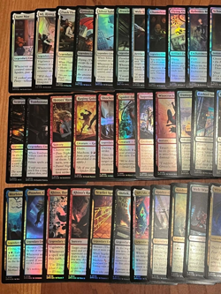 Magic The Gathering: Spider-Man - 46 "Uncommon" Foil Card Lot (No Duplicates) - Image 2