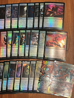 Magic The Gathering: Spider-Man - 46 "Uncommon" Foil Card Lot (No Duplicates) - Image 3