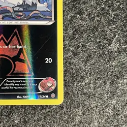 Team Magma's Poochyena Double Crisis Reverse Holo Card 17/34 NM Condition - Image 5