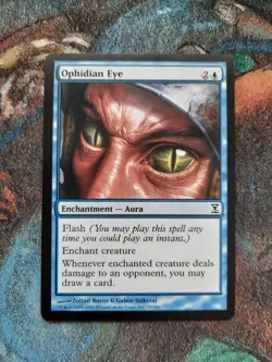 Magic the Gathering MTG - 1 x Ophidian Eye - Time Spiral - EX - Image 1