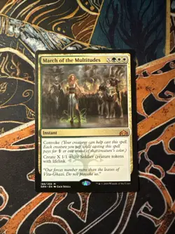 March of the Multitudes - Guilds of Ravenica - MTG - Image 1