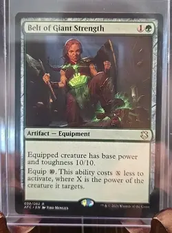 Belt of Giant Strength Adventures in the Forgotten Realms MTG Regular Near Mint - Image 3