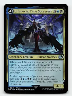 Ultimecia, Time Sorceress FOIL FINAL FANTASY Magic The Gathering Card - Image 1