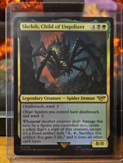 Shelob, Child of Ungoliant FOIL the Lord of the Rings: Tales of Middle-Earth - Image 1