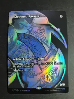 Arcbound Ravager (Borderless Foil) Mythic MTG Ninja Turtles - Image 1