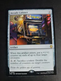 Arcade Cabinet Rare MTG Ninja Turtles Commander - Image 1