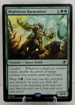 MTG EOE-0200 Mightform Harmonizer - Edge of Eternities Rare - Image 1