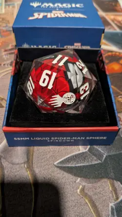 MagicCon Exclusive Atlanta 2025 Spiderman Large Mtg 20 Spindown - Image 1